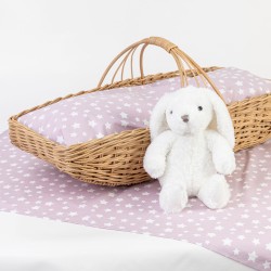 Σεντόνια Λίκνου Σετ Stars - Λαδί - Διάσταση: (2) 70 x 120 cm