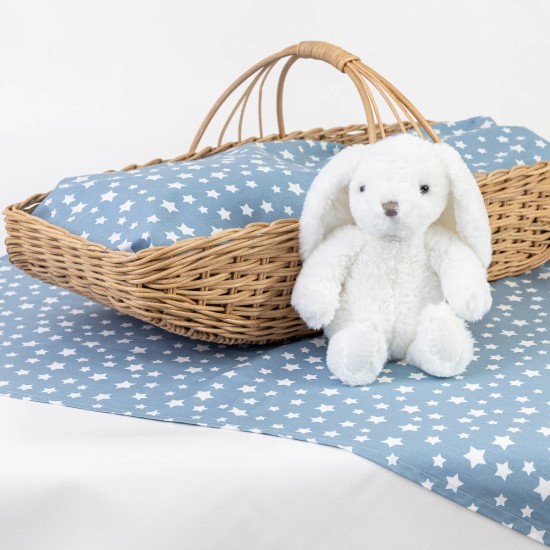 Σεντόνια Λίκνου Σετ Stars - Ροζ - Διάσταση: (2) 70 x 120 cm