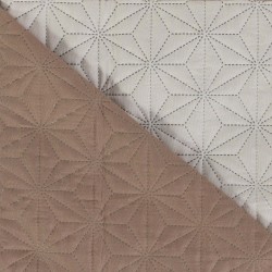 Κουβερλί Stellar Μονό - Εκρού-Καφέ - Διάσταση: 160 x 240 cm