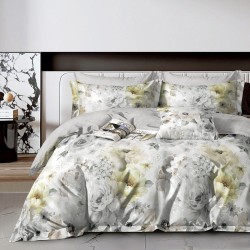 Beauty Home Σετ παπλωματοθήκη υπέρδιπλη Art 12610 Giovanni 230x250 Γκρι