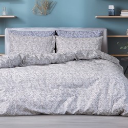 Beauty Home Σετ παπλωματοθήκη φανελένια μονή Malbec Art 12630 160x240 Μπεζ