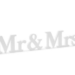 Beauty Home ΞΥΛΙΝΟ ΔΙΑΚΟΣΜΗΤΙΚΟ MR & MRS