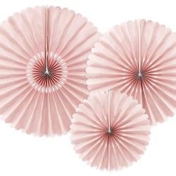 Beauty Home ΡΟΖΕΤΑ ΧΑΡΤΙΝΗ ΜΟΝΟΧΡΩΜΗ ΣΑΠΙΟ ΜΗΛΟ 3 ΤΜΧ