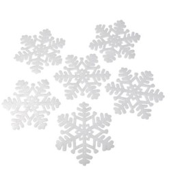 Beauty Home ΝΙΦΑΔΕΣ ΦΕΛΙΖΟΛ ΜΕ ΓΚΛΙΤΕΡ 20 CM 6 ΤΜΧ