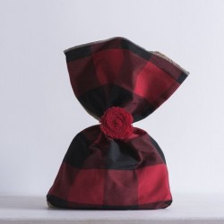 Beauty Home ΤΣΟΥΒΑΛΙ ΚΑΡΩ ΚΟΚΚΙΝΟΜΑΥΡΟ ΜΙΣΟ ΛΙΝΑΤΣΑ