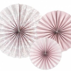 Beauty Home ΡΟΖΕΤΑ ΧΑΡΤΙΝΗ ΠΑΣΤΕΛ ΡΟΖ 3 ΤΜΧ