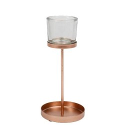 Beauty Home ΚΗΡΟΠΗΓΙΟ BILBAO ΡΟΖ ΧΡΥΣΟ 9.5 X 21.5 CM