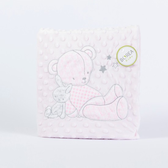 Κουβέρτα Αγκαλιάς Buddies - Σιέλ - Διάσταση: 75 x 100 cm