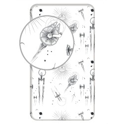 Σεντόνι Βαμβακερό Star Wars Μονό Με Λάστιχο - Λευκό - Διάσταση: 90 x 200 cm + 25 cm