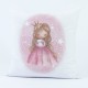 Μαξιλάρι Διακοσμητικό Printed Little Queen - Λευκό - Διάσταση: 45 x 45 cm