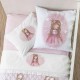 Μαξιλάρι Διακοσμητικό Printed Little Queen - Λευκό - Διάσταση: 45 x 45 cm