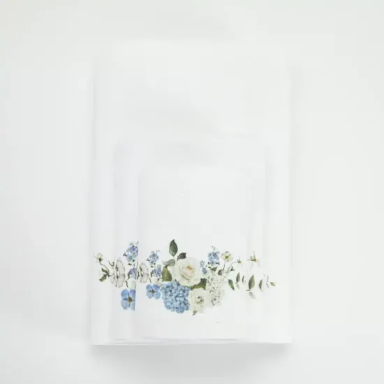 Πετσέτες Σετ 2ΤΜΧ Hortensia - Εκρού - Διάσταση: 50 x 90 / 30 x 50 cm