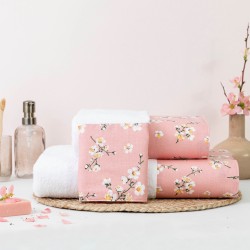 Πετσέτες Σετ 3ΤΜΧ Jasmine - Μουσταρδί - Διάσταση: 70 x 140 / 50 x 90 / 30 x 50 cm