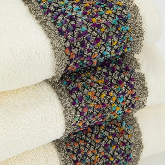 Πετσέτες Σετ 2ΤΜΧ Jules - Μουσταρδί - Διάσταση: 50 x 90 / 30 x 50 cm