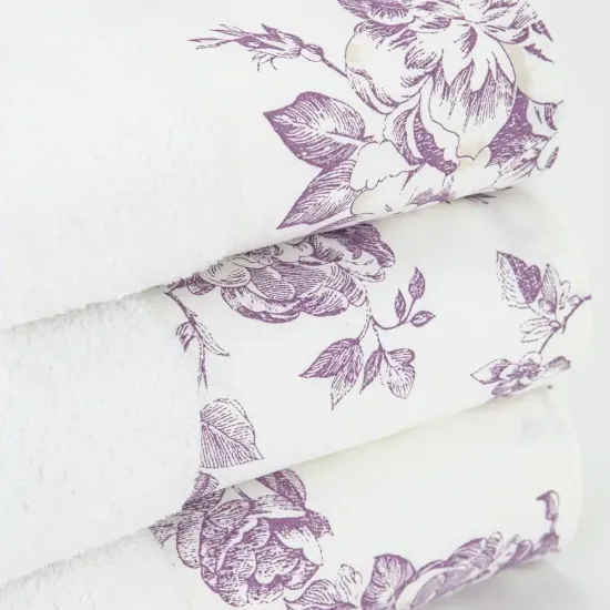 Πετσέτες Σετ 3ΤΜΧ Rosine - Πούδρα - Διάσταση: 70 x 140 / 50 x 90 / 30 x 50 cm