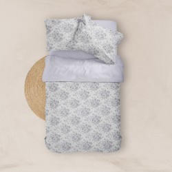 Σεντόνια Εμπριμέ Σετ Beatrice Λιλά Υπέρδιπλα - Λιλά - Διάσταση: (2) 240 x 260 cm + (2) 50 x 70 cm