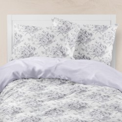 Σεντόνια Εμπριμέ Σετ Beatrice Λιλά Υπέρδιπλα - Λιλά - Διάσταση: (2) 240 x 260 cm + (2) 50 x 70 cm