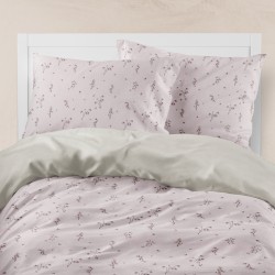 Σεντόνια Εμπριμέ Σετ Campanula Σάπιο Μήλο Υπέρδιπλα - Σάπιο Μήλο - Διάσταση: (2) 240 x 260 cm + (2) 50 x 70 cm