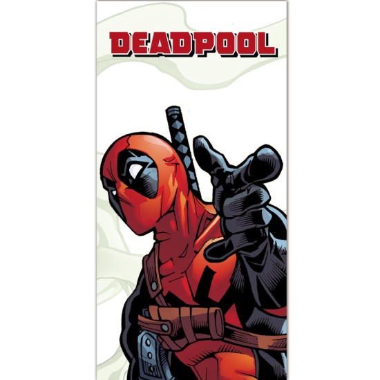 Πετσέτα Θαλάσσης Microfiber Deadpool - Γκρι - Διάσταση: 70 x 140 cm