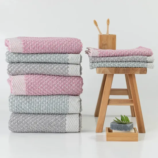 Πετσέτα Μπάνιου Triangle - Κοράλ - Διάσταση: 70 x 140 cm