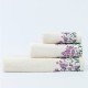 Πετσέτες Σετ 2ΤΜΧ Forget me Not - Λευκό - Διάσταση: 50 x 90 / 30 x 50 cm