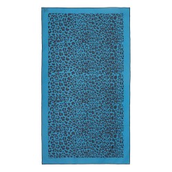 Beauty Home Πετσέτα θαλάσσης διπλής όψης Microfiber Art 2251 90x160 Μπλε