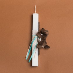 Beauty Home ΛΑΜΠΑΔΑ 33cm ΒΡΑΧΙΟΛΙ ΛΟΥΤΡΙΝΟ ΣΚΥΛΑΚΙ ΣΕ ΣΥΣΚΕΥΑΣΙΑ ΔΩΡΟΥ