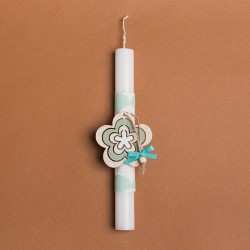 Beauty Home ΛΑΜΠΑΔΑ 25cm ΞΥΛΙΝΗ ΜΑΡΓΑΡΙΤΑ ΒΕΡΑΜΑΝ ΣΕ ΣΥΣΚΕΥΑΣΙΑ ΔΩΡΟΥ