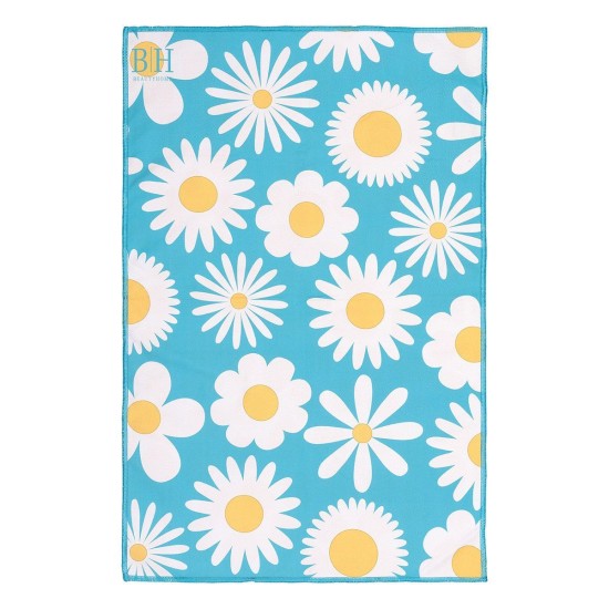 Beauty Home Πετσέτα κουζίνας διπλής όψης Microfiber Art 8651 40x60 Μπλε