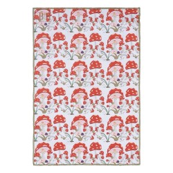 Beauty Home Πετσέτα κουζίνας διπλής όψης Microfiber Art 8653 40x60 Κόκκινο