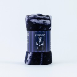 Κουβέρτα Fleece Wednesday - Μωβ - Διάσταση: 100 x 150 cm