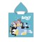 Παιδικό Πόντσο Microfiber Bluey - Τυρκουάζ - Διάσταση: 55 x 110 cm