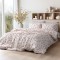 Beauty Home Σετ κουβερλί υπέρδιπλο Art 12218 Chloe 100% Βαμβακοσατέν 300tc 220x240 Μπεζ