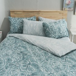 Κουβερλί υπέρδιπλο 220×240 Sahara (τιρκουάζ)