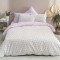 Σετ υπέρδιπλό 240x260εκ. Salonica Άνοιξη (λιλά)