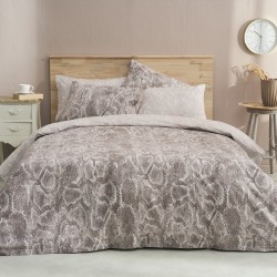 Παπλωματοθήκη διπλή 200x240εκ. Salonica Sahara (μπεζ)