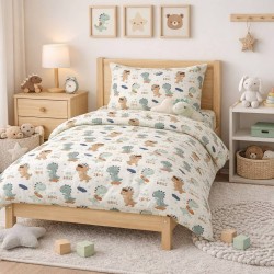 Παιδικά Σετ Σεντόνια Μονά Cool Dino