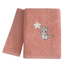 Παιδικές Πετσέτες (σετ 2 τεμ) Unicorn Balloon