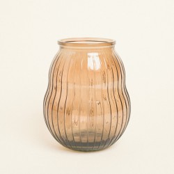 Beauty Home Γυάλινο Βάζο Ανάσα 23 CM