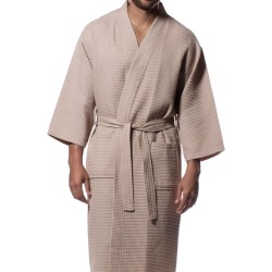 Μπουρνούζι Πικέ Ξενοδοχείου Beige - Large
