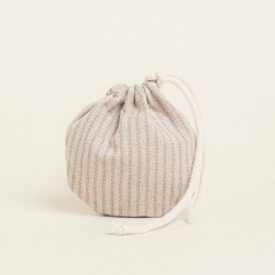 Beauty Home ΠΟΥΓΚΙ ΟΒΑΛ ΜΕ ΚΟΡΔΟΝΙ 13 x 14 cm ΡΙΓΕ ΜΙΝΙ ΠΟΥΑ