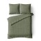 Σετ υπέρδιπλο 220x260εκ. Cotton stories Minimal (πράσινο)