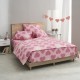Σετ υπέρδιπλο 240x260εκ. Salonica Love (ροζ)