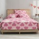 Σετ υπέρδιπλο 240x260εκ. Salonica Love (ροζ)