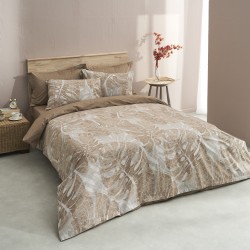 Παπλωματοθήκη μονή 160x240εκ. Salonica Όαση (μπεζ)