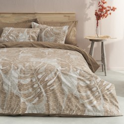 Παπλωματοθήκη διπλή 200x240εκ. Salonica Όαση (μπεζ)