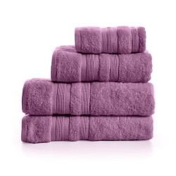 Σετ πετσέτες 3τμχ Μωβ 650gsm