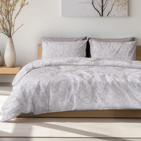 Beauty Home Σετ κουβερλί μονό Odet Αrt 12250 160x240 Μπεζ