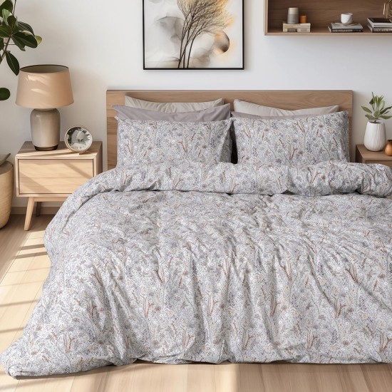 Beauty Home Σετ παπλωματοθήκη μονή Rene Art 12255 165x245 Μέντα