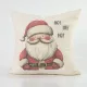 Μαξιλάρι Διακοσμητικό Χριστουγεννιάτικο Printed Σχέδιο 107 - Εκρού - Διάσταση: 45 x 45 cm